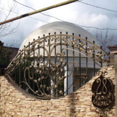 Кованые заборы в Крыму